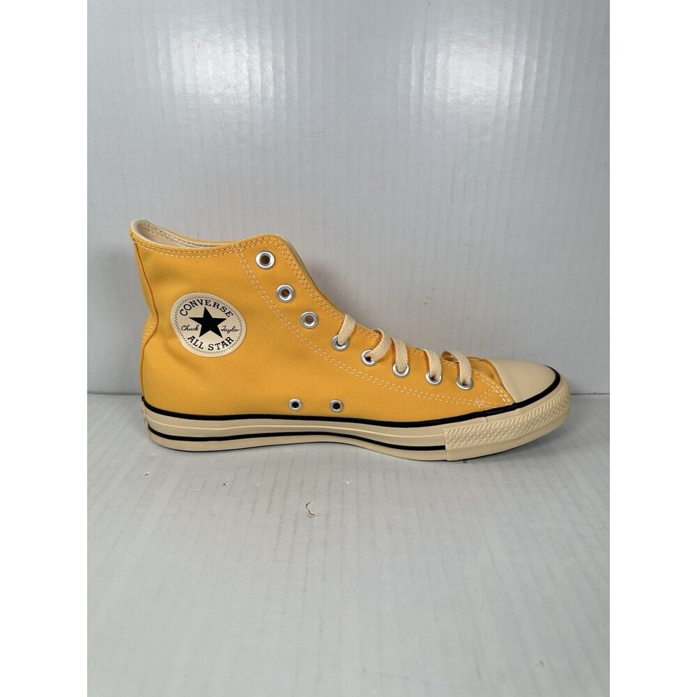Size 9.5 Converse Chuck Taylor Hi Top Mens Shoe Sneaker Gold Palm A17931F NEW